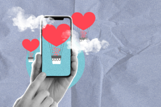 breakup apps in mobile showing healing heart